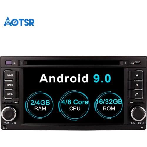 Aotsr Android 9.0 GPS navigation Car DVD Player For Subaru Forester Impreza 2008-2013 multimedia radio recorder navigation WiFi