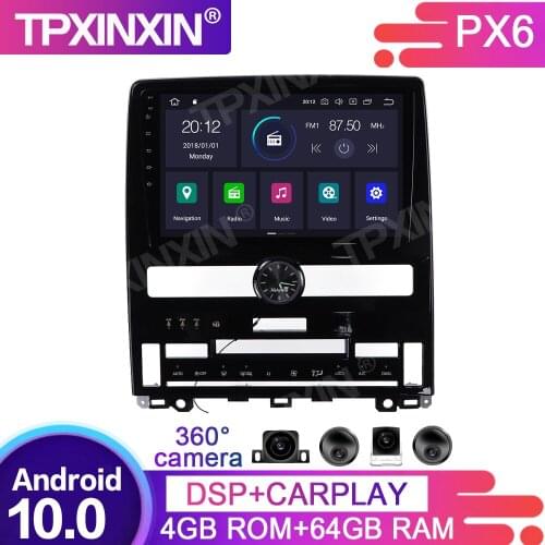 4G+64GB Android 10.0 For Toyota Avalon 2018-2020 Car Multimedia Player GPS Navigation Headunit Radio Audio Stereo Tape Recorder