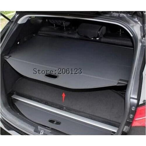 Black Rear Trunk Security Shield Cargo Cover Shade For Fiat Freemont 7 Seat 2009-2015