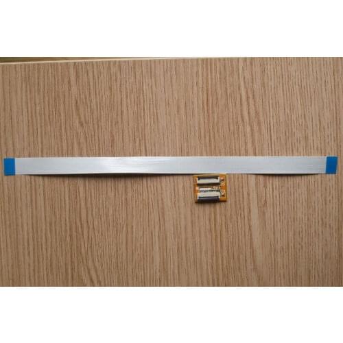 FFC FPC 30pin 0.5mm Pitch Ribbon Cable line ZIF HDD 25CM 25MM +Adapter connector 30pin to 30pin