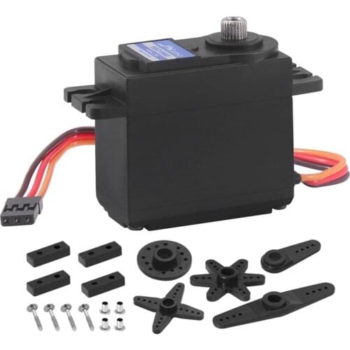 JX Servo PS-5521MG 20KG High Torque Metal Gear Standrd Analog Servo For Rc Car Robot Plane Servo RC Models Spare Parts