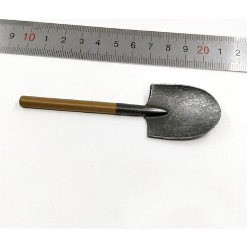 Hot Sales 1/6th WWII Soldier Spade Shovel Model Of Mini Times Toy M023 Models For Usual 12 inch Doll Action Collectable