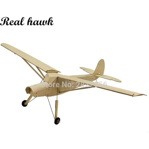 2019 New Scale RC Balsawood Airplane Laser-cutting mini Fieseler Fi 156 Storch 777mm Balsa Kit DIY Building Wood model
