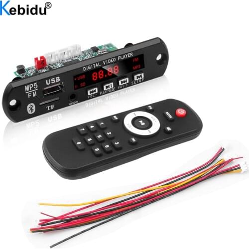 Digital Video MP5 Player Bluetooth Decoder Board Support 1080P FM Radio TF USB 3.5 Mm AUX Audio With Remote Control MP3 Module