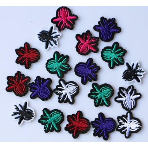 Cartoon Decorative Patch Insect Bee icon Embroidered Applique Patches For DIY Iron on Badges Stickers on backpack,the clothes
