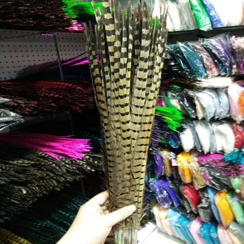 Wholesale 500 Pcs Natural Pheasants Feathers 16-18inches/40-45cm DIY Stage Performances Decoration Clothing Accessories