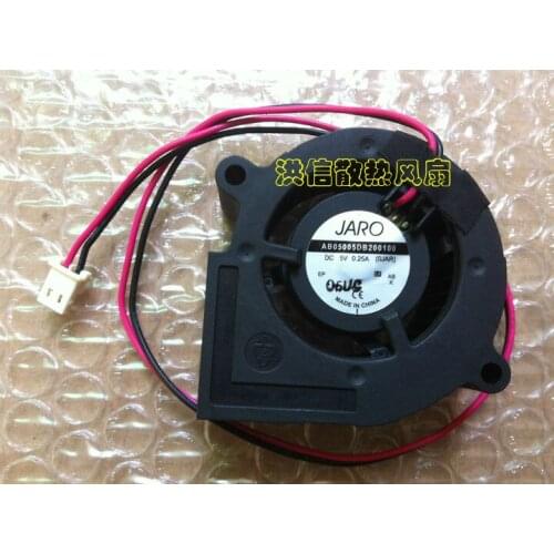 New Jaro ab05005db200100 DC 5V 0.25A 5cm turbine centrifugal small blower
