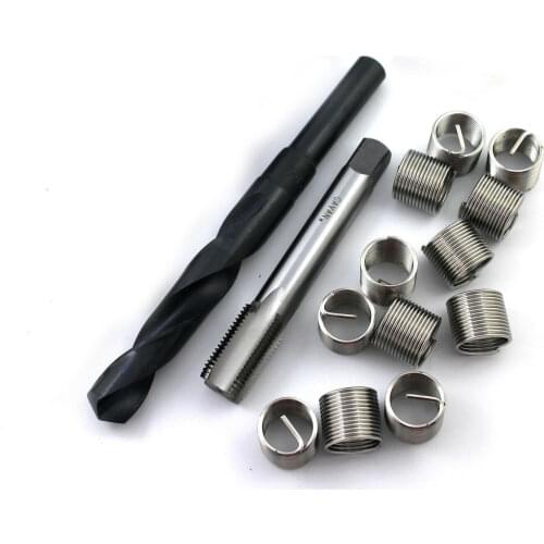 Helicoil Thread Repair M7 x 1 Drill and Tap 12 Inserts