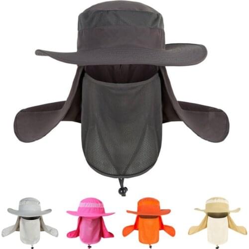 Sunscreen Fishing Suns Anti Uv Daiva Protection Face Neck Flap Sun CapHeadband Sun Rain Hat Cap Fishing Hiking