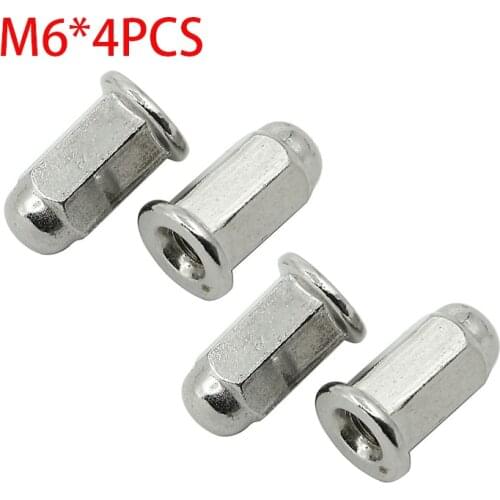 4PCS M6 M8 M10 Acorn Cap Nut Screw Bolt Hex Head Dome Metric Thread Pitch for yamaha GT80 GTMX GTS1000A IT125 IT175 IT250 IT400