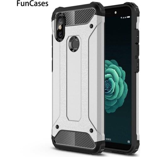 Phone Case For Xiaomi Mi6X Cover Coque Shockproof Armor Soft TPU Hybrid Hard Plastic Protection Cover For Xiaomi Mi 6X Case