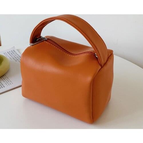 Designer Bag 2021 PU Leather Women Fashion Shoulder Bags Small Crossbody Sac A Main Ladies Mini Square Handbag New Bucket White