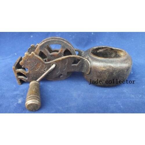 China boutique collection pure copper Tiger old Carpenter tools Mo Dou