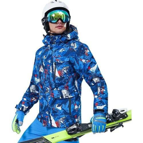 Ski Jacket Male Winter Outdoor Sport Waterproof Jacket Winter Thicken Coat Clambing Fishing Snowboarding and Skiing Jackets Men
