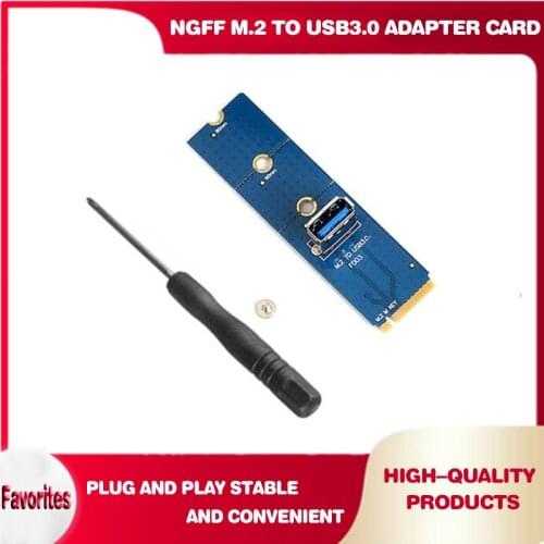 M2 to PCIE M.2 to PCI-E M2 M key to PCIE M2 to USB3.0 bit mining adapter card