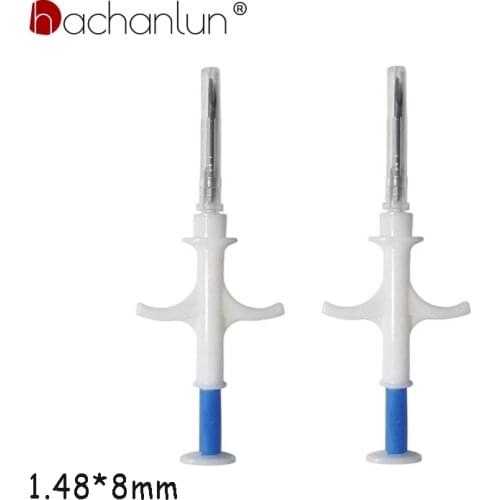 1.4*8mm 134.2khz Pet Microchips Disposable Animal Chip Fdx-B Pig Syringe Pet Id Injector Syringe Needle For Animals Dog Cat Cow