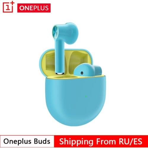 Original OnePlus Buds Wirless Headphones with 3Mic Noise Canceling Bluetooth Earphones for OnePlus 9 Pro 9R 8T 8 8 Pro Nord