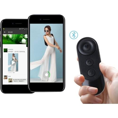 H7JA Portable Wireless Bluetooth Camera Shutter Remote Control for SmartPhones Photos Selfies Remote Camera Controller
