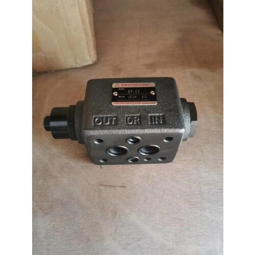 PROPISTON Hydraulic speed regulating valve MODEL:SF-03 JCOA ED