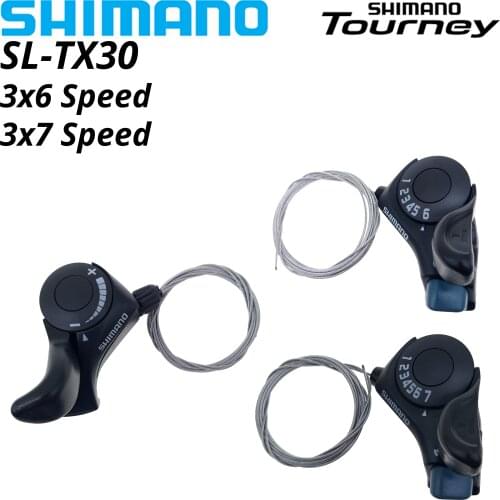 Shimano Tourney SL TX30 Bicycle Shift Lever 6 7s 18 21 Speed tx30 shifters Inner gear cable included
