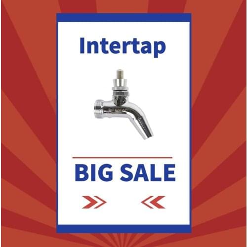 BEER TAP-High quality SS INTERTAP TAP ONLY - free tap handle included