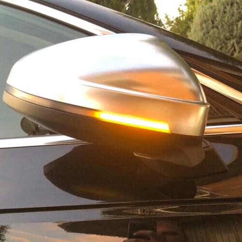 For Audi A4 S4 B9 2016 2017 2018 2019 A5 S5 RS4 RS5 LED Dynamic Turn Signal Blinker Side Rear-View Mirror Indicator Light