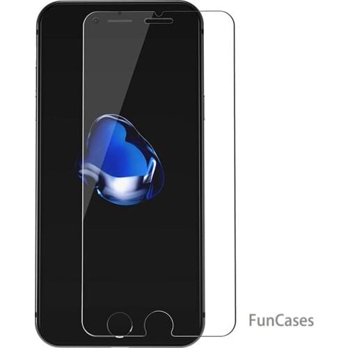 0.3mm Tempered Glass Film for iPhone 5 5s 9H Hard 2.5D Screen Protector for i6 6s 6 plus SE 4 4S i7 7 8 i8 plus for iPhone X ix