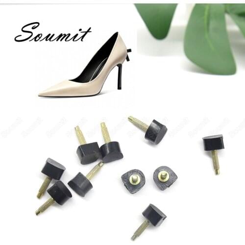 10pcs Heel Protectors for Women High Heels Shoes Anti-slip Stiletto Replacement Repair Cover Pad Lady Shoe Care Tool Accessories