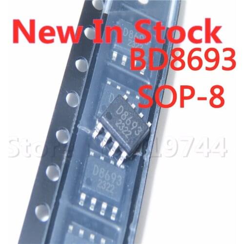 2PCS/LOT BD8693FJ-E2 BD8693 D8693 SMD SOP-8 LCD power chip In Stock new original