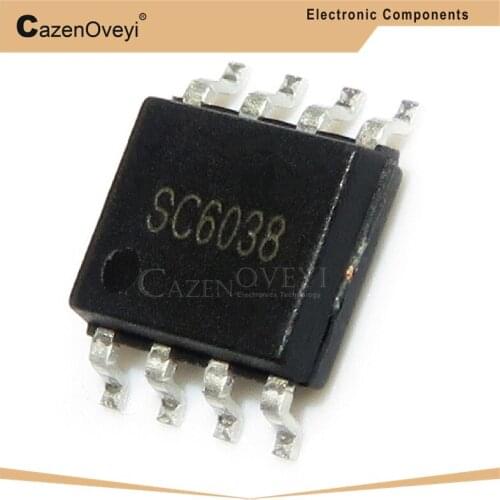 2pcs/lot SC6038 6038 WS=LPS SOP-8 In Stock