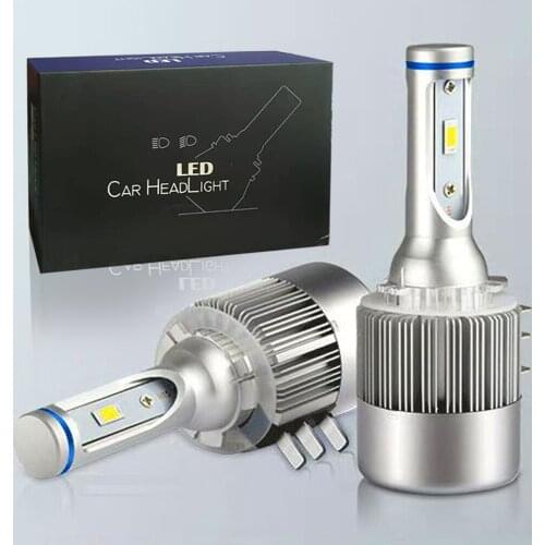 2x LED Headlight H15 G2 8000lm 72w Replacement 6000K For Audi A5 A6 Q7 VW BMW Mercedes headlamps White 6000K DC12V