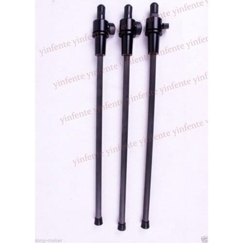 3 pcs Black Carbon fiber upright double bass endpin Bass Parts 3/4