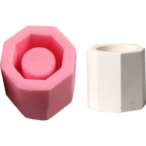 3D Succulents Flower Pot Silicone Mold Cement Vase Plant Pot Chocolate Mould Home Decoration Cake Decorating Tools Craft Making