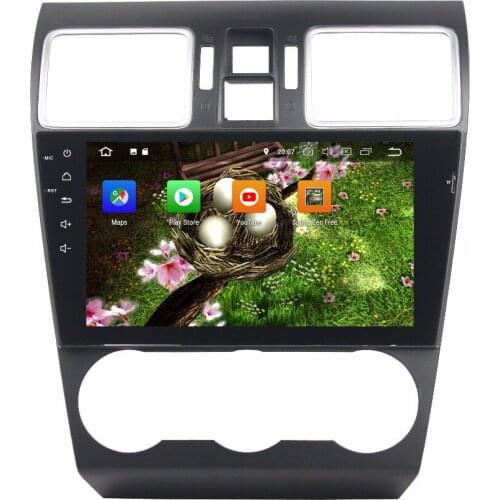 9" Android 9.0 Car Radio For SUBARU WRX/XV 2015-2016 Car Multimedia Player PX5 Stereo 1024*600 Audio 8 Core Without DVD DSP GPS