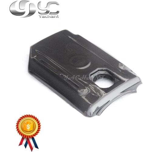 Car-Styling Auto Accessories Carbon Fiber Engine Cover Fit For 2008-2012 Golf MK 6 VI GT Scirocco Engine Cover