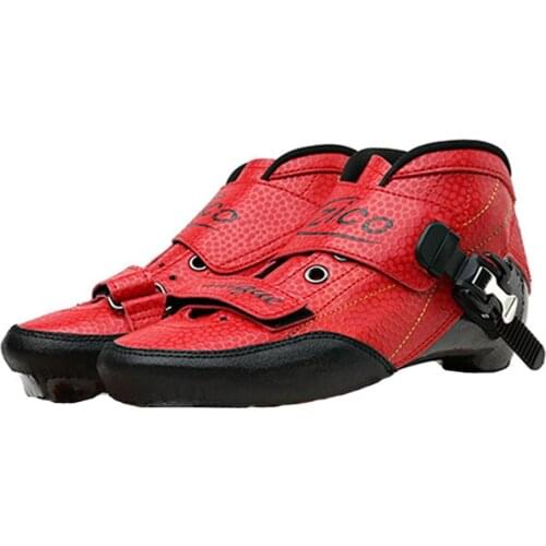 Up Boots for Speed Inline Skates Carbon Fiber Upper Shoes Size 30-45 Racing Skating Patines Similar Powerslide for Kids Adults