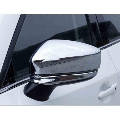 For Mazda CX-5 CX5 KF 2017 2018 2019 2020 Rearview Mirror Cover Side Wing Cap Shell Case Trims Chrome Auto Car Accessories