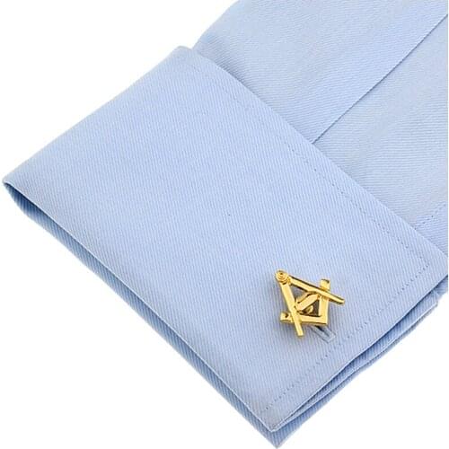Color Gold Cufflinks Mans Gift cuff link Metail button for French cuff shirt 5pairs per lot