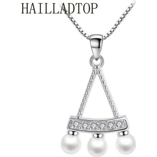 HAILLADTOP Pearl Necklaces For Women