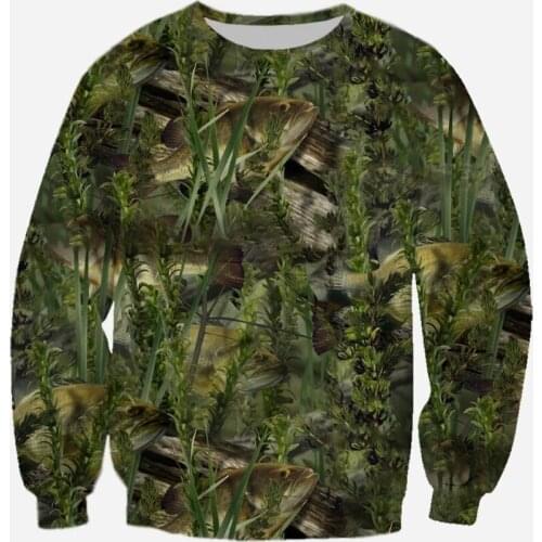 3D Printing Fishing Camouflage Hoodie Fashion Oversized Mens Sweatshirt Streetwear Unisex Casual Hoodie Pullover Streetwear