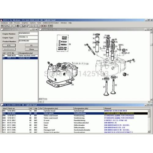 Deutz Serpic Parts catalog 2012