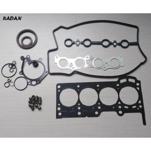 4A13 4A15 Engine Gasket Kit Set Engine Overhaul Gasket for Brilliance FRV FSV
