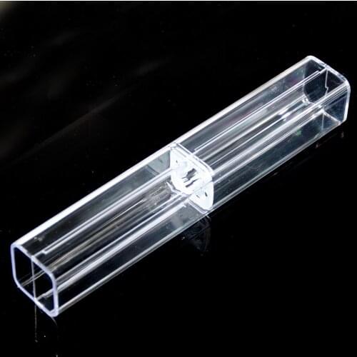 10 pcs crystal Acrylic Microblading pen Box caneta microblading tebori display and storage box brow manual tattoo supplies