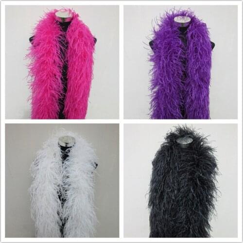 New 10 Meters/Lot 6 Layer OSTRICH FEATHER BOA Costumes/Trim for Party/Costume/Shawl/Craft 26colours Available FREESHIPPING