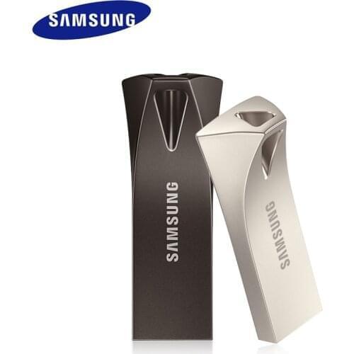 Original SAMSUNG BAR Plus USB Flash Drives 256GB 32GB pen drive 64G 128GB 16GB Metal PenDrive Mini Personality USB 3.0 stick