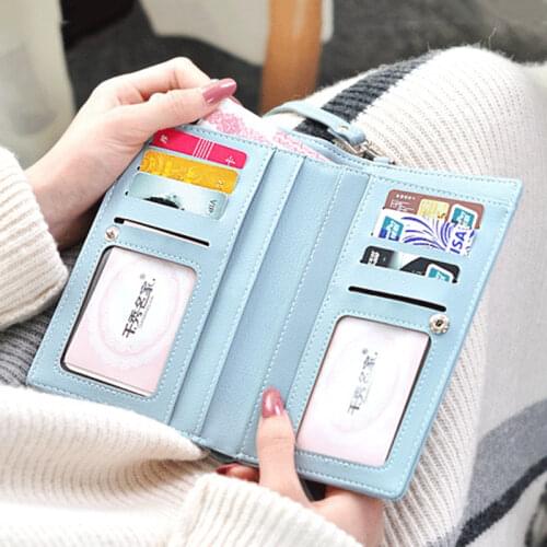 Luxury PU Leather Card Bag Metal Clasp Women Handbag Purse Phone Case Cover With Chain for Iphone 7 6 6S 8 Plus XS 11 XR XS MAX