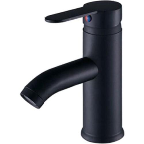 Faucet for Bathroom European Style Black Wash Basin Faucet Bathroom Cabinet Commercial Faucet in Bathroom