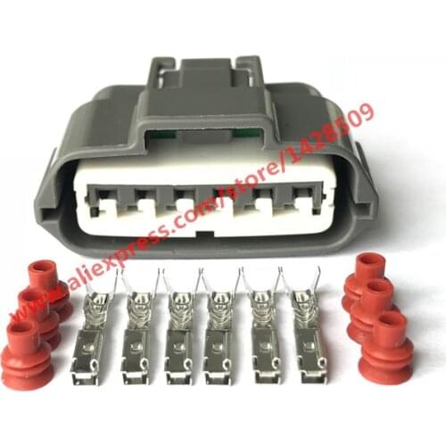 20 Sets 6 Pin Sumitomo 6189-0784 Ignition Coil Connector Motorcycle Socket For Nissan Left Rear Door Locking Device