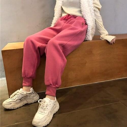 WSYORE Women's Velvet Trousers