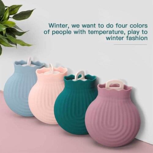1Pcs Explosion-proof Hot Water Bottle Winter Student Portable Hand Warmer Can Be Microwave Heated Multifunctional Hot Water Bags
